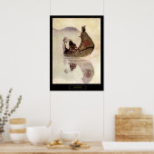 Historische Schildering Hiawatha van NC Wyeth Poster (Keuken)