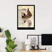 Historische Schildering Hiawatha van NC Wyeth Poster (Thuiskantoor)