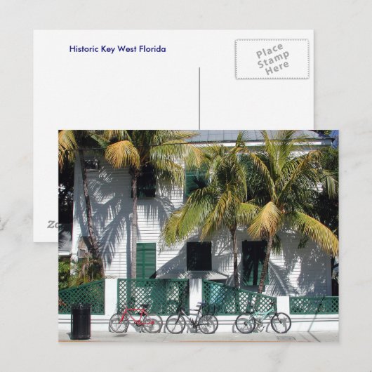 Historische sleutel West Briefkaart (Voorkant / Achterkant)