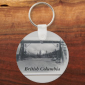 Historische sleutelhanger van British Columbia (Voorkant)