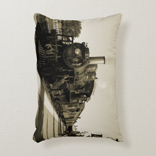 Historische spoorweg accent kussen (Voorkant(Verticaal))