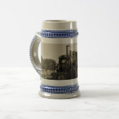 Historische spoorweg bierpul (Voorkant links)