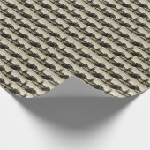 Historische spoorweg cadeaupapier (Hoek)