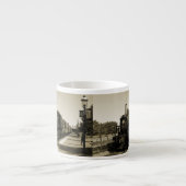 Historische spoorweg espresso kop (Voorkant)