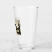 Historische spoorweg glas (Links)