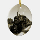 Historische spoorweg keramisch ornament (Rechts)