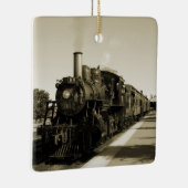 Historische spoorweg keramisch ornament (Rechts)