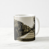 Historische spoorweg koffiemok (Voorkant rechts)
