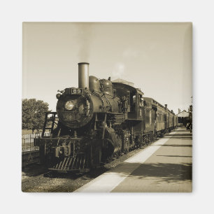 Historische spoorweg magneet
