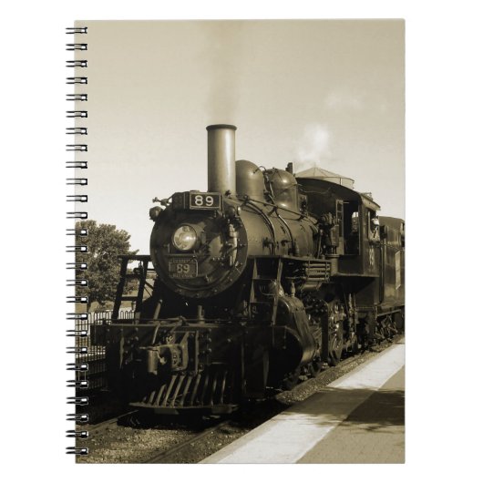Historische spoorweg notitieboek (Voorkant)