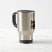 Historische spoorweg reisbeker (Voorkant links)