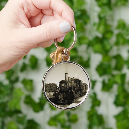 Historische spoorweg sleutelhanger (Hand)