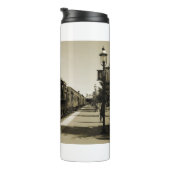 Historische spoorweg thermosbeker (Geroteerd rechts)