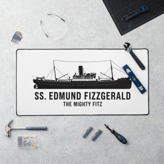 Historische SS Edmund Fitzgerald Mighty Fitz Marit Bureaumat (Werkstation)
