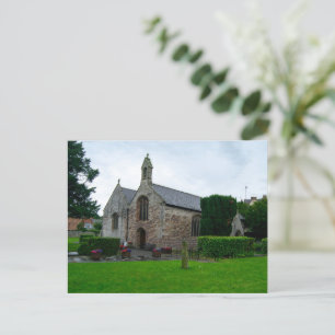 Historische St. Asaph Parochiekerk, Noord-Wales Briefkaart