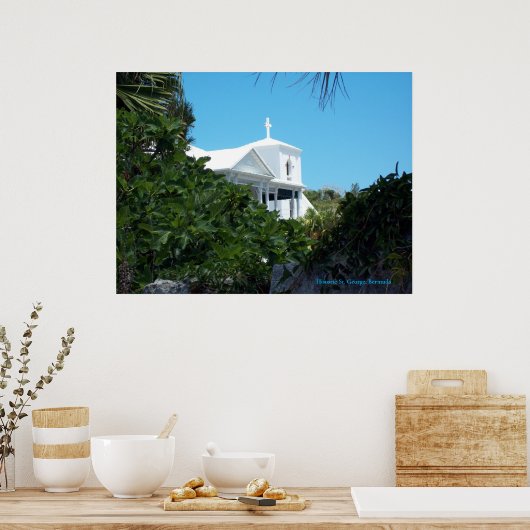 Historische St. George, Bermuda Poster (Keuken)