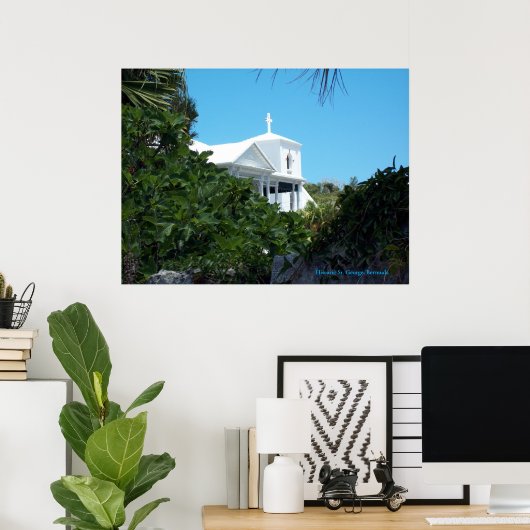 Historische St. George, Bermuda Poster (Thuiskantoor)