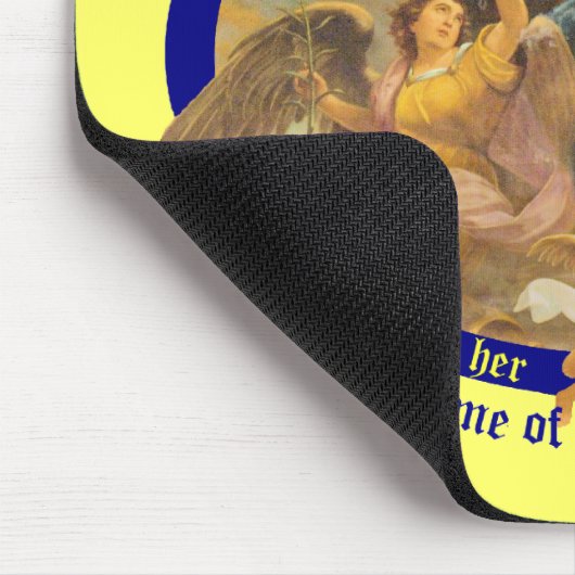 Historische St. Mary's Mousepad Muismat (Hoek)