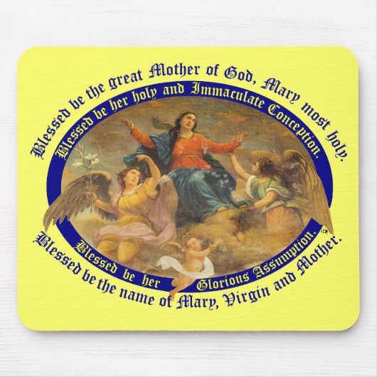 Historische St. Mary's Mousepad Muismat (Voorkant)