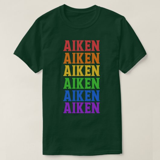 HISTORISCHE STAD AIKEN T-SHIRT (Design voorkant)