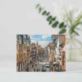Historische stad Chester England Verenigd Koninkri Briefkaart (Staand voorkant)