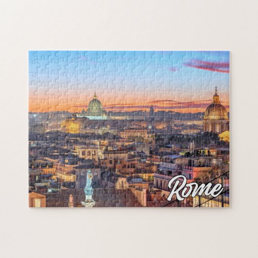 Historische stad Rome, Italië Legpuzzel (Horizontaal)