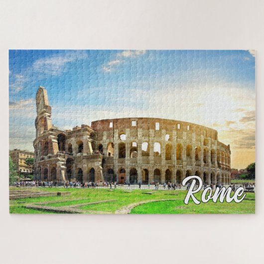 Historische stad Rome, Italië Legpuzzel (Horizontaal)