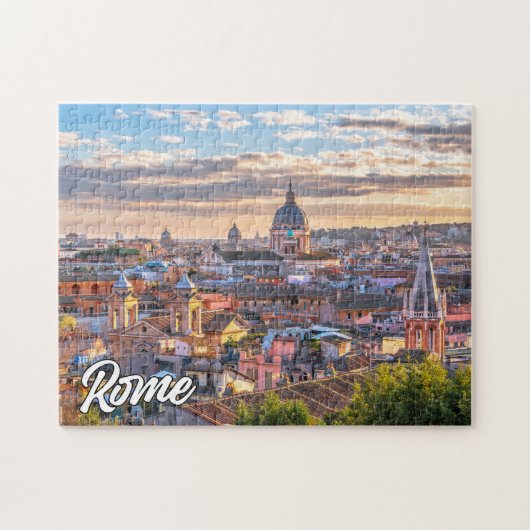 Historische stad Rome, Italië Legpuzzel (Horizontaal)