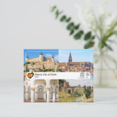 Historische stad Toledo Briefkaart (Staand voorkant)