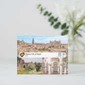 Historische stad Toledo van de UNESCO Briefkaart (Staand voorkant)