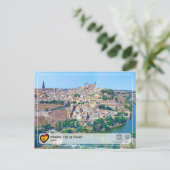 Historische stad Toledo van de UNESCO Briefkaart (Staand voorkant)