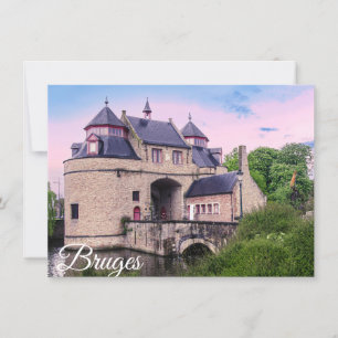 Historische stadspoort in Brugge