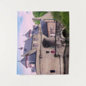 Historische stadspoort in Brugge Wandkleed (Voorkant)