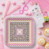 Historische stijl papieren bordje (Feest)