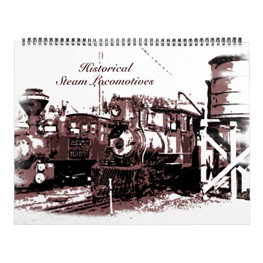 Historische Stoomlocomotieven Kalender (Hoes)