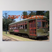 Historische Straattram Poster (Voorkant)