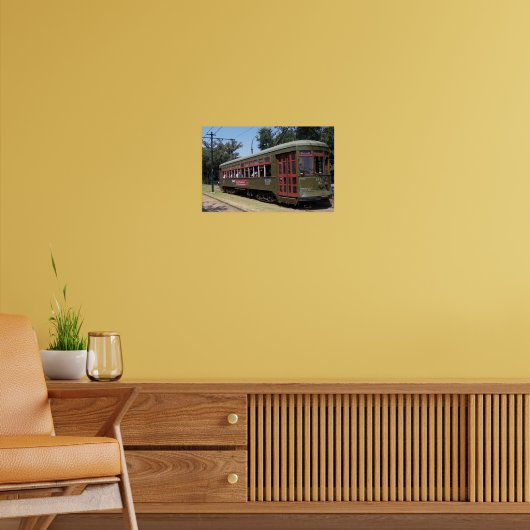 Historische Straattram Poster (Woonkamer 2)