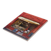 Historische Tegel van keramische keramische wijn e Tegeltje (Zijkant)