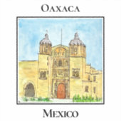 Historische Templo de Santo Domingo in Oaxaca Sticker (Voorkant)