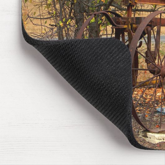 Historische tractor.... muismat (Hoek)