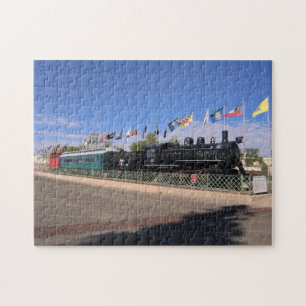 Historische trein Puzzle Legpuzzel