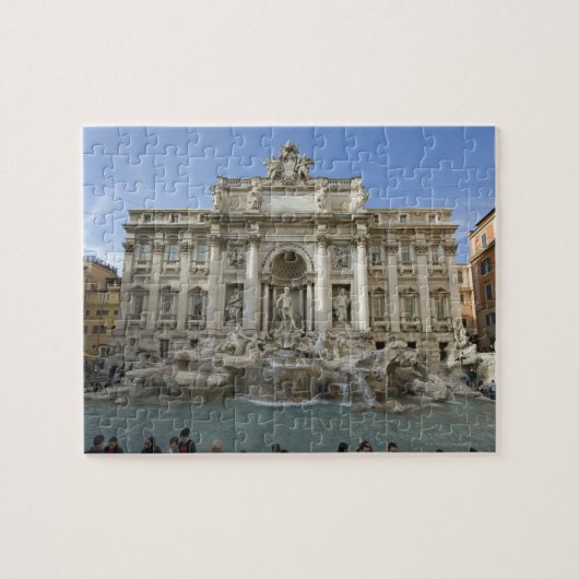 Historische Trevi-fontein in Rome, Italië Legpuzzel (Horizontaal)