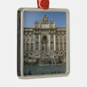 Historische Trevi-fontein in Rome, Italië Metalen Ornament (Rechts)