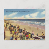 Historische Tybee Island Beach Boardwalk Briefkaart (Voorkant)