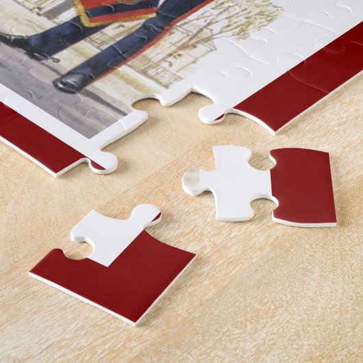 Historische uniformen, korps van Royal Engineers Legpuzzel (Zijkant)