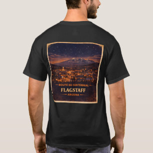 Historische verjaardag 1926-2026 Flagstaff Nachtva T-shirt