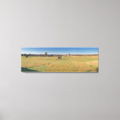 Historische Virginia Battlefield-foto - American C Canvas Afdruk (Voorkant)