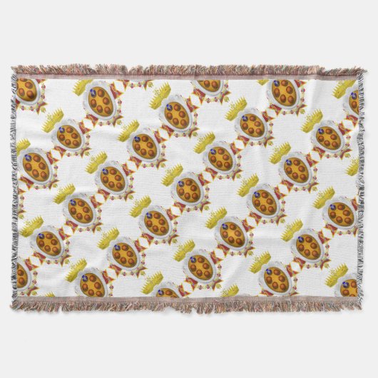 Historische vlag van het Groothertogdom Toscane-Co Deken (Voorkant)