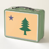 Historische vlag van Maine (1901-1909) (Achterkant)