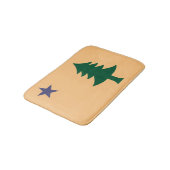 Historische vlag van Maine (1901-1909) Badmat (Gekanteld)